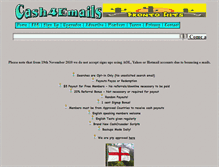 Tablet Screenshot of cash4emails.com